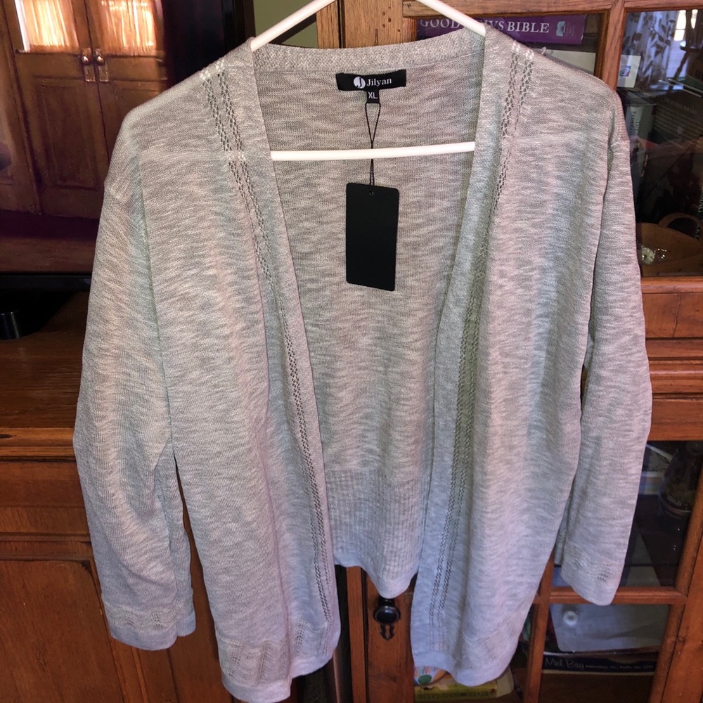 Grey Cardigan